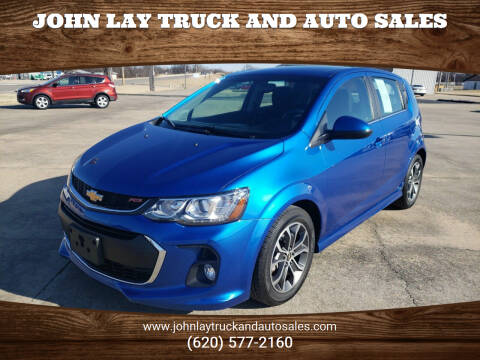 2017 Chevrolet Sonic for sale at John Lay Truck and Auto Sales in Independence KS