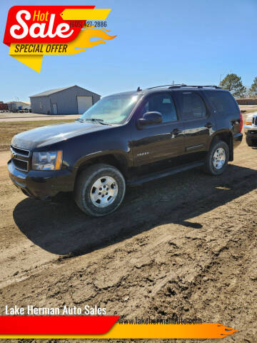 2014 Chevrolet Tahoe for sale at Lake Herman Auto Sales in Madison SD