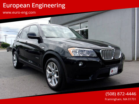 2011 BMW X3 for sale at European Engineering in Framingham MA