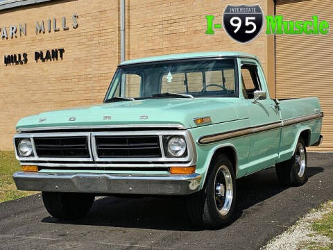 1972 Ford F-100 for sale at I-95 Muscle in Hope Mills NC