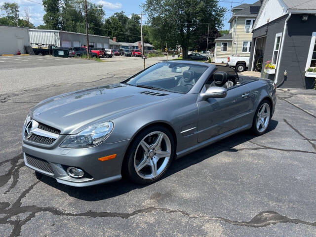 2012 Mercedes-Benz SL-Class for sale at James Motors Inc. in East Longmeadow, MA