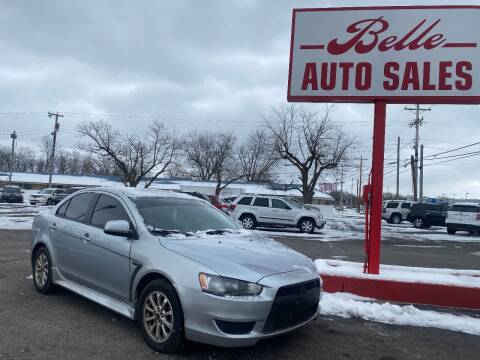 2014 Mitsubishi Lancer for sale at Belle Auto Sales in Elkhart IN