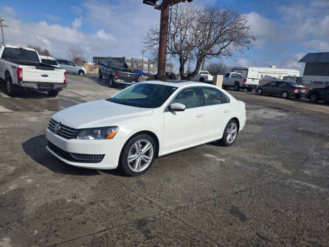 2014 Volkswagen Passat for sale at B. JENSEN AUTO SALES in West Jordan UT