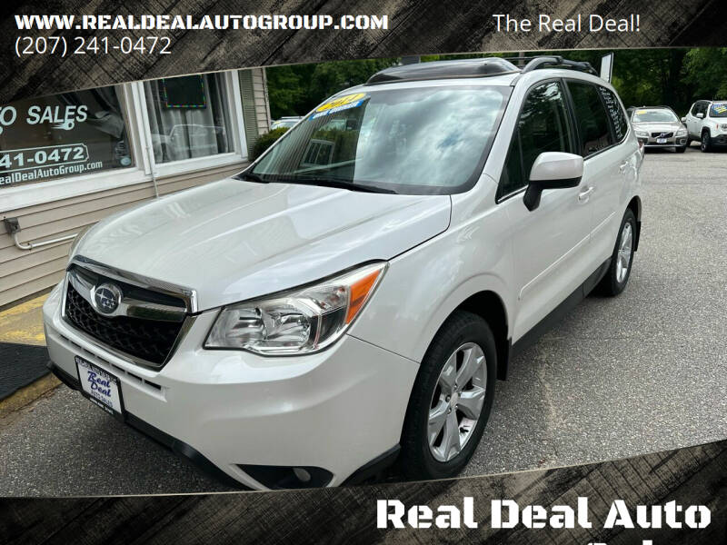 2014 Subaru Forester for sale at Real Deal Auto Sales in Auburn ME