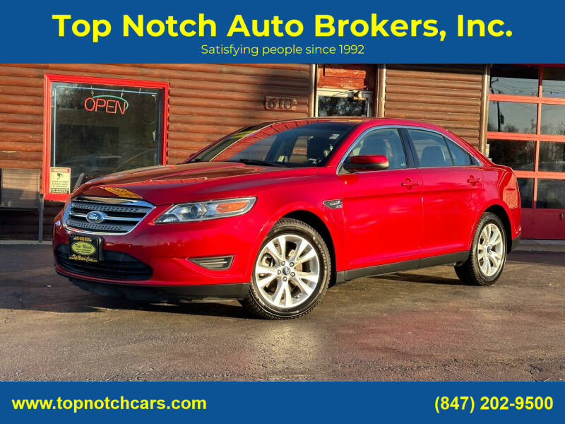 2012 Ford Taurus for sale at Top Notch Auto Brokers, Inc. in McHenry IL