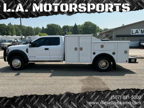 2017 Ford F-550 for sale at L.A. MOTORSPORTS in Windom MN