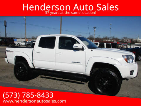 2015 Toyota Tacoma for sale at Henderson Auto Sales in Poplar Bluff MO
