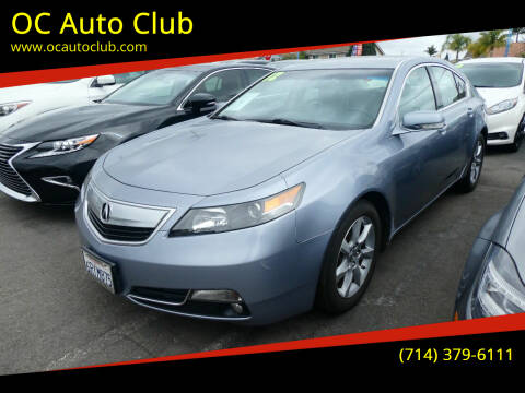 2012 Acura TL for sale at OC Auto Club in Midway City CA