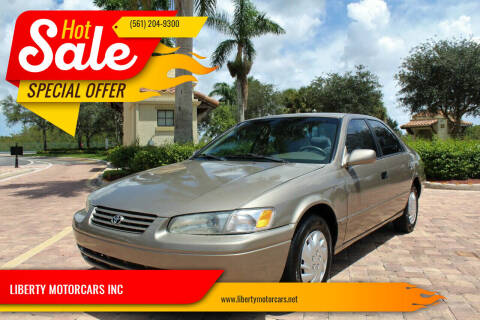 1999 Toyota Camry for sale at LIBERTY MOTORCARS INC in Royal Palm Beach FL