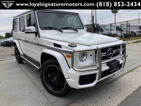 Mercedes Benz G Class For Sale In Van Nuys Ca Loyal Signature Motors Inc