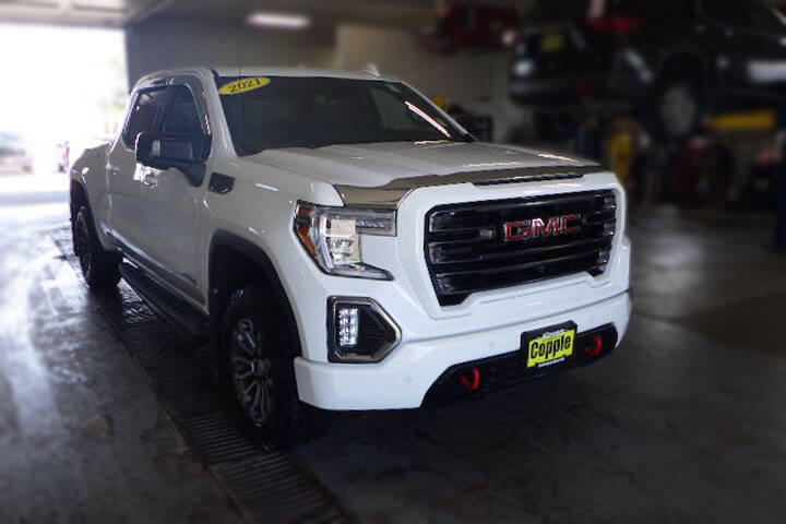 Used 2021 GMC Sierra 1500 AT4 with VIN 3GTP9EEL4MG348549 for sale in Plattsmouth, NE