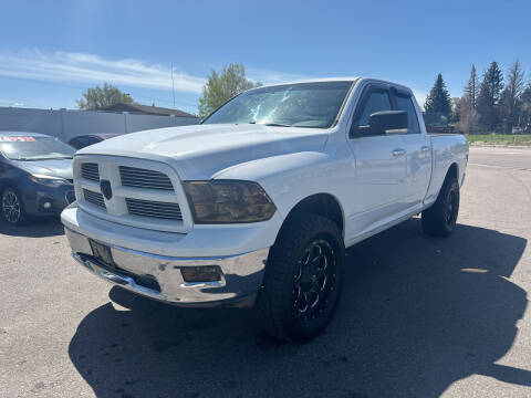 2010 Dodge Ram 1500 for sale at BELOW BOOK AUTO SALES in Idaho Falls ID
