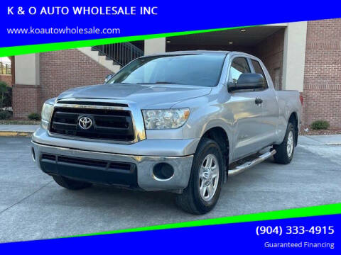 2011 Toyota Tundra for sale at K & O AUTO WHOLESALE INC in Jacksonville FL