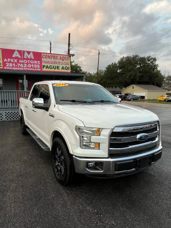 2016 Ford F-150 for sale at Apex Motors in Rosenberg TX