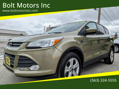 2013 Ford Escape for sale at Bolt Motors Inc in Davenport IA