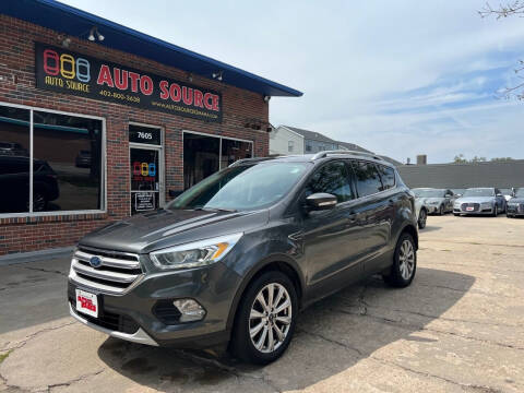 2017 Ford Escape for sale at Auto Source in Ralston NE