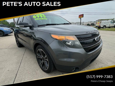 2015 Ford Explorer Sport