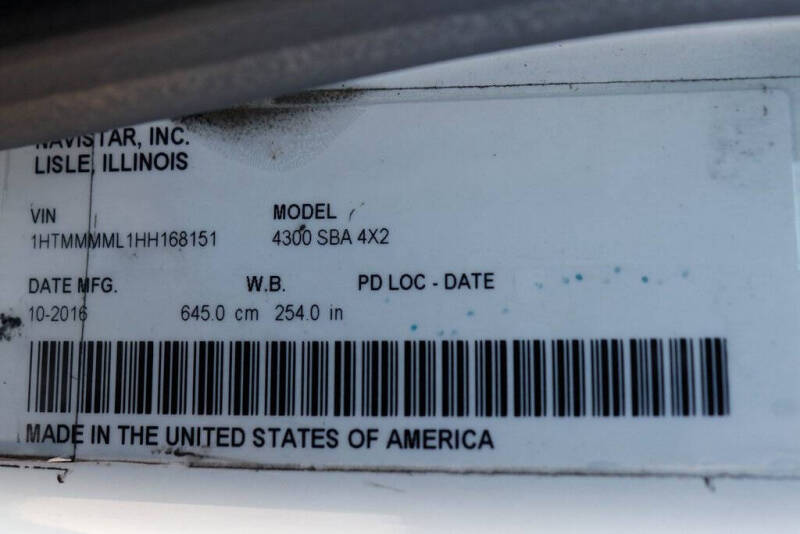 2017 International DuraStar 4300