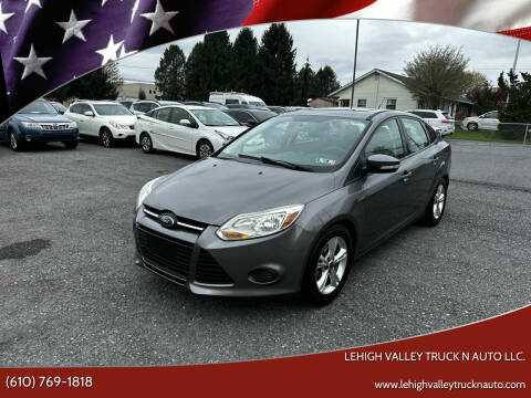 2014 Ford Focus for sale at Lehigh Valley Truck n Auto LLC. in Schnecksville PA