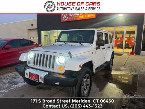 2016 Jeep Wrangler Unlimited for sale at HOUSE OF CARS CT in Meriden CT