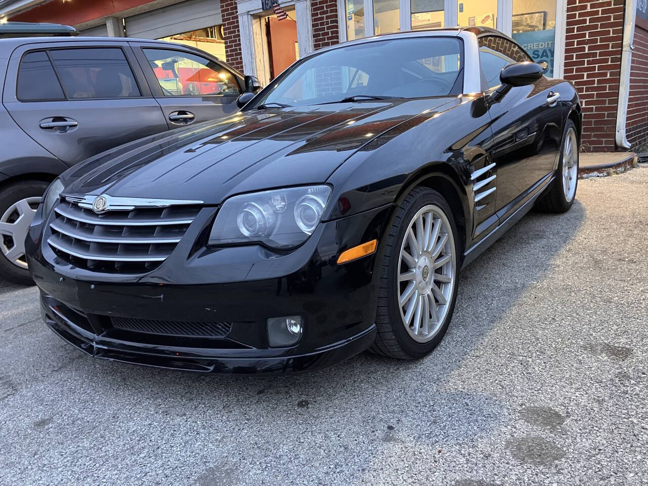 Black 2005 Chrysler Crossfire SRT-6 Base 2dr Supercharged Hatchback 2