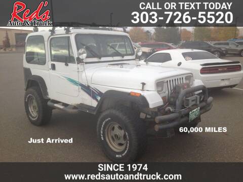 1993 Jeep Wrangler for sale at Red's Auto and Truck in Longmont CO
