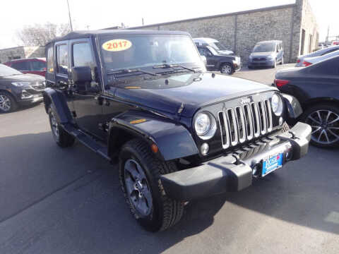 2017 Jeep Wrangler Unlimited for sale at ROSE AUTOMOTIVE in Hamilton OH
