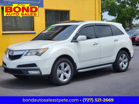 2010 Acura MDX for sale at Bond Auto Sales in Saint Petersburg FL
