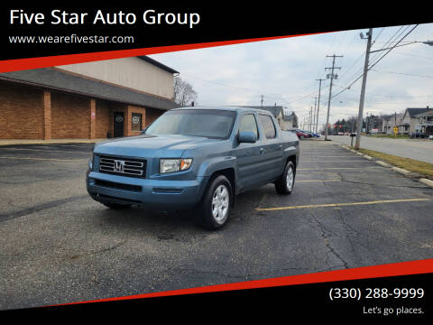 2006 Honda Ridgeline for sale at Five Star Auto Group in North Canton OH