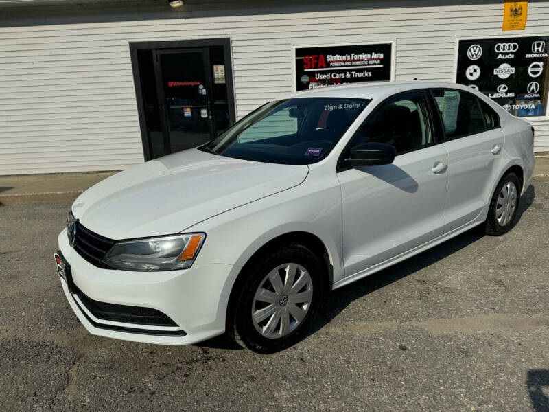 Used 2015 Volkswagen Jetta S with VIN 3VW2K7AJ6FM346494 for sale in Bath, ME