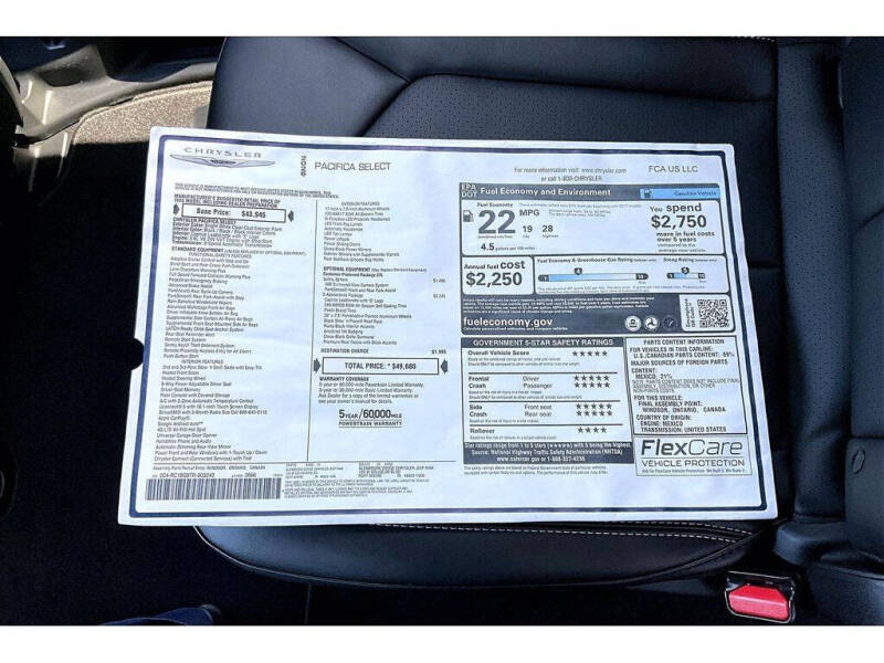 2026 Chrysler Pacifica Select
