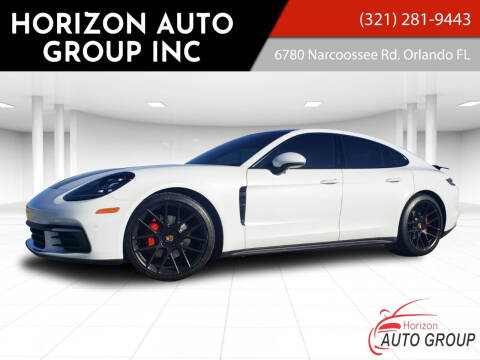 2018 Porsche Panamera for sale at HORIZON AUTO GROUP INC in Orlando FL