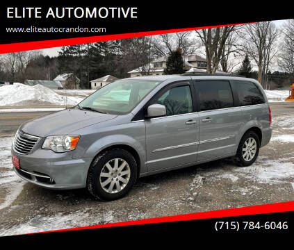 2014 Chrysler Town and Country for sale at ELITE AUTOMOTIVE in Crandon WI