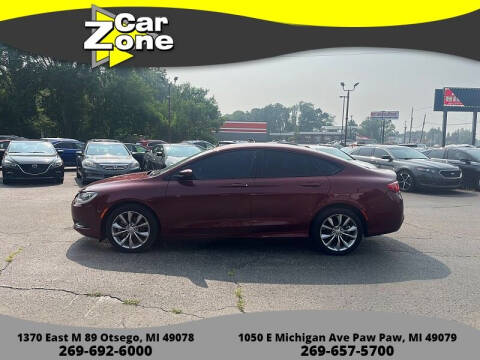 2015 Chrysler 200 for sale at Car Zone in Otsego MI