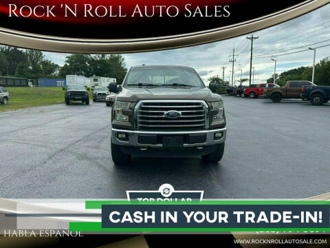 2015 Ford F-150 for sale at Rock 'N Roll Auto Sales in West Columbia SC