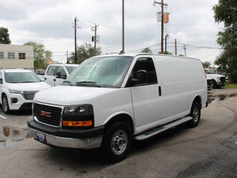 2021 GMC Savana for sale at MOBILEASE INC. AUTO SALES in Houston TX