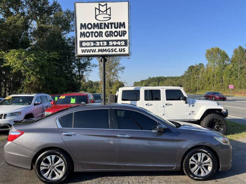 2014 Honda Accord for sale at Momentum Motor Group in Lancaster SC