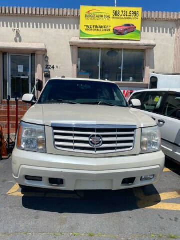 2003 Cadillac Escalade ESV for sale at Budget Auto Deal and More Services Inc in Worcester MA