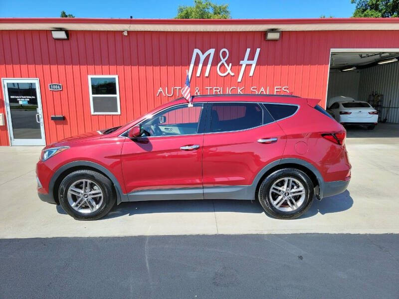 2017 Hyundai Santa Fe Sport for sale at M & H Auto & Truck Sales Inc. in Marion IN