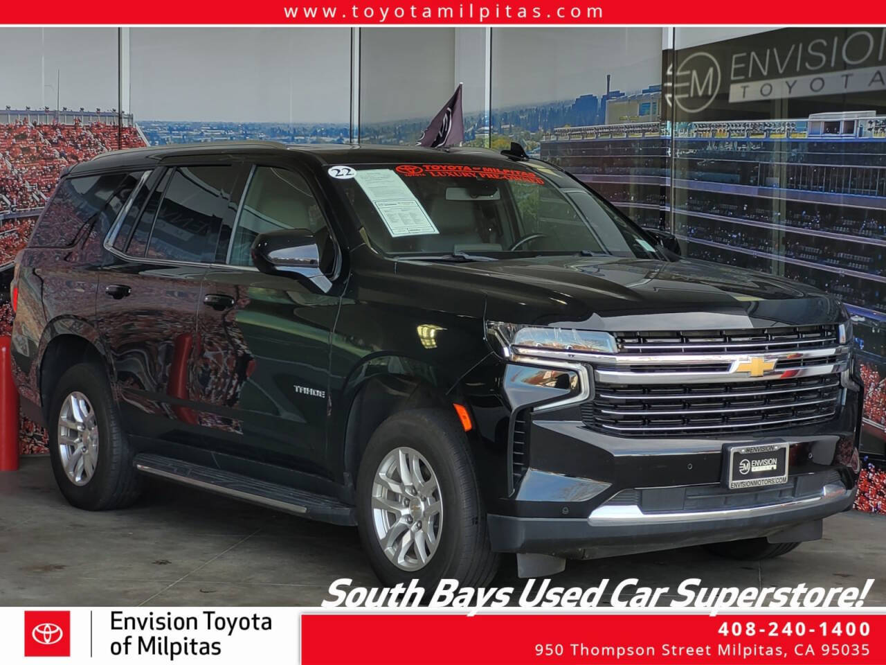 2022 Chevrolet Tahoe for sale at Envision Toyota of Milpitas in Milpitas, CA