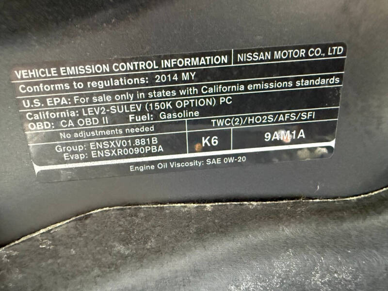 2014 Nissan Sentra S