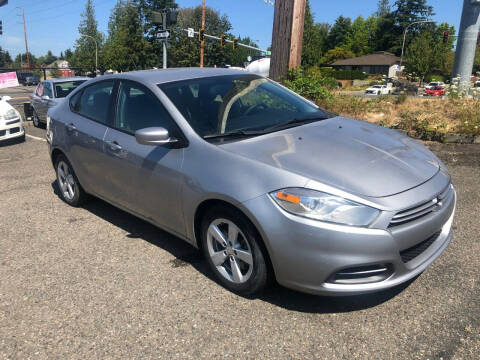 2016 Dodge Dart for sale at KARMA AUTO SALES in Federal Way WA