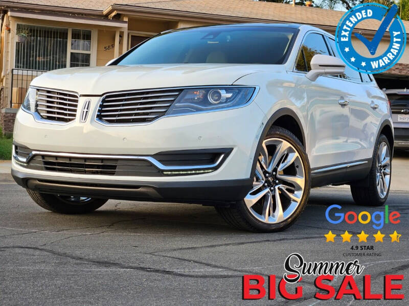 2017 Lincoln MKX for sale in Lemon Grove, CA