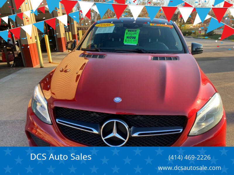 2016 Mercedes-Benz GLE for sale at DCS Auto Sales in Milwaukee WI