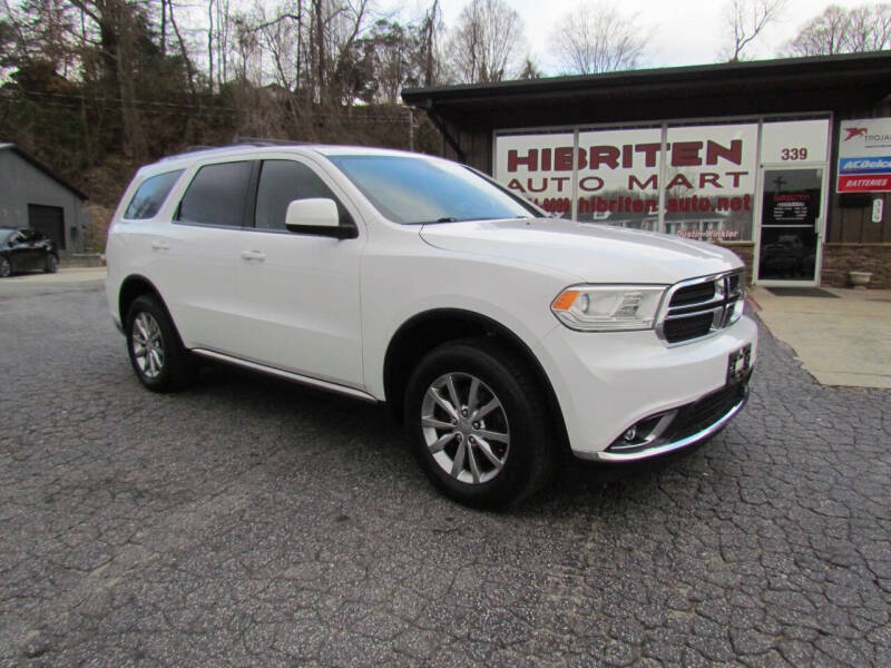 2018 Dodge Durango for sale at Hibriten Auto Mart in Lenoir NC