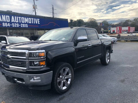 2015 Chevrolet Silverado 1500 for sale at Penland Automotive Group in Laurens SC