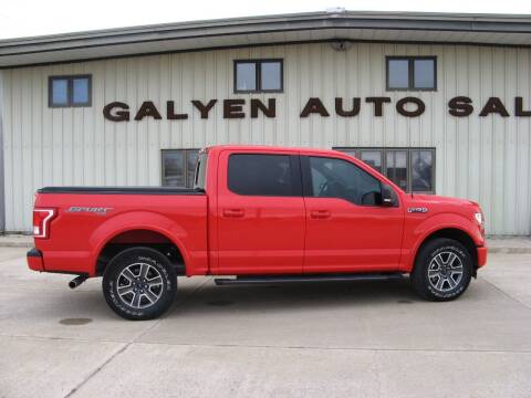 2017 Ford F-150 for sale at Galyen Auto Sales in Atkinson NE