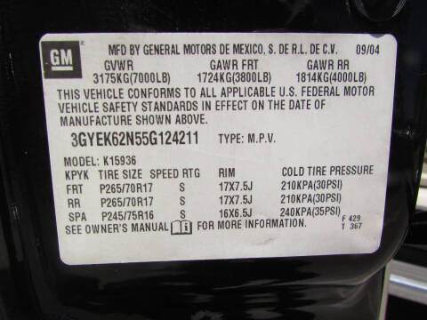 2005 Cadillac Escalade EXT