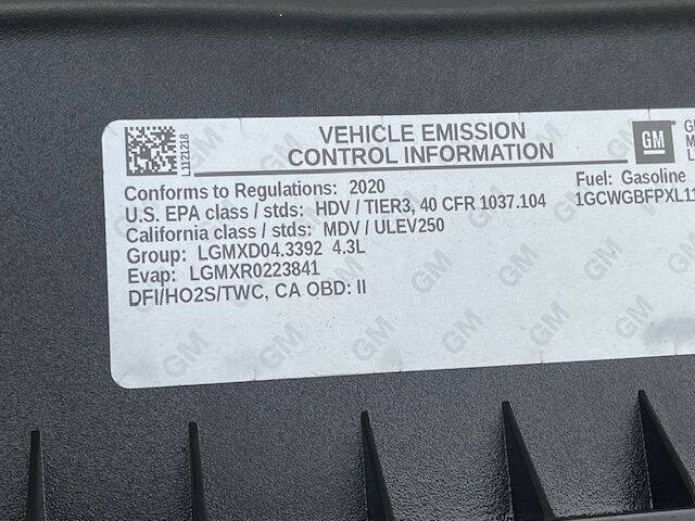 2020 Chevrolet Express 2500