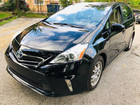 2012 Toyota Prius v for sale at Midland Commercial. Chicago Cargo Vans & Truck in Bridgeview IL